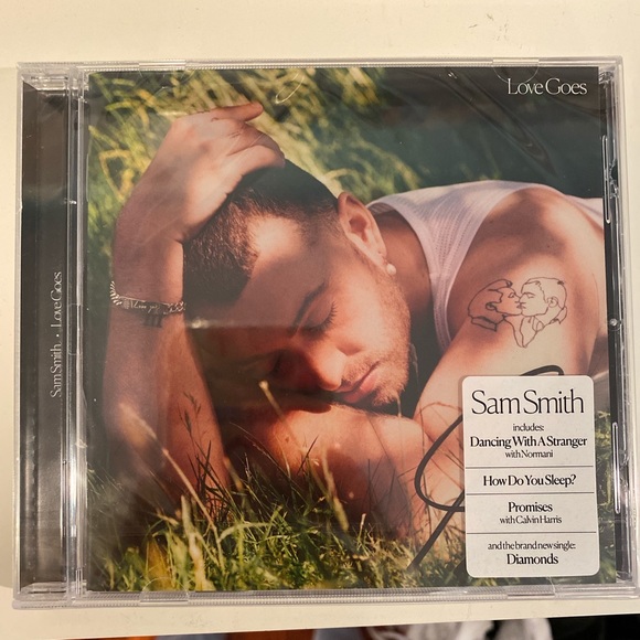 Sam Smith Signed Love Goes Album CD - Picture 1 of 2